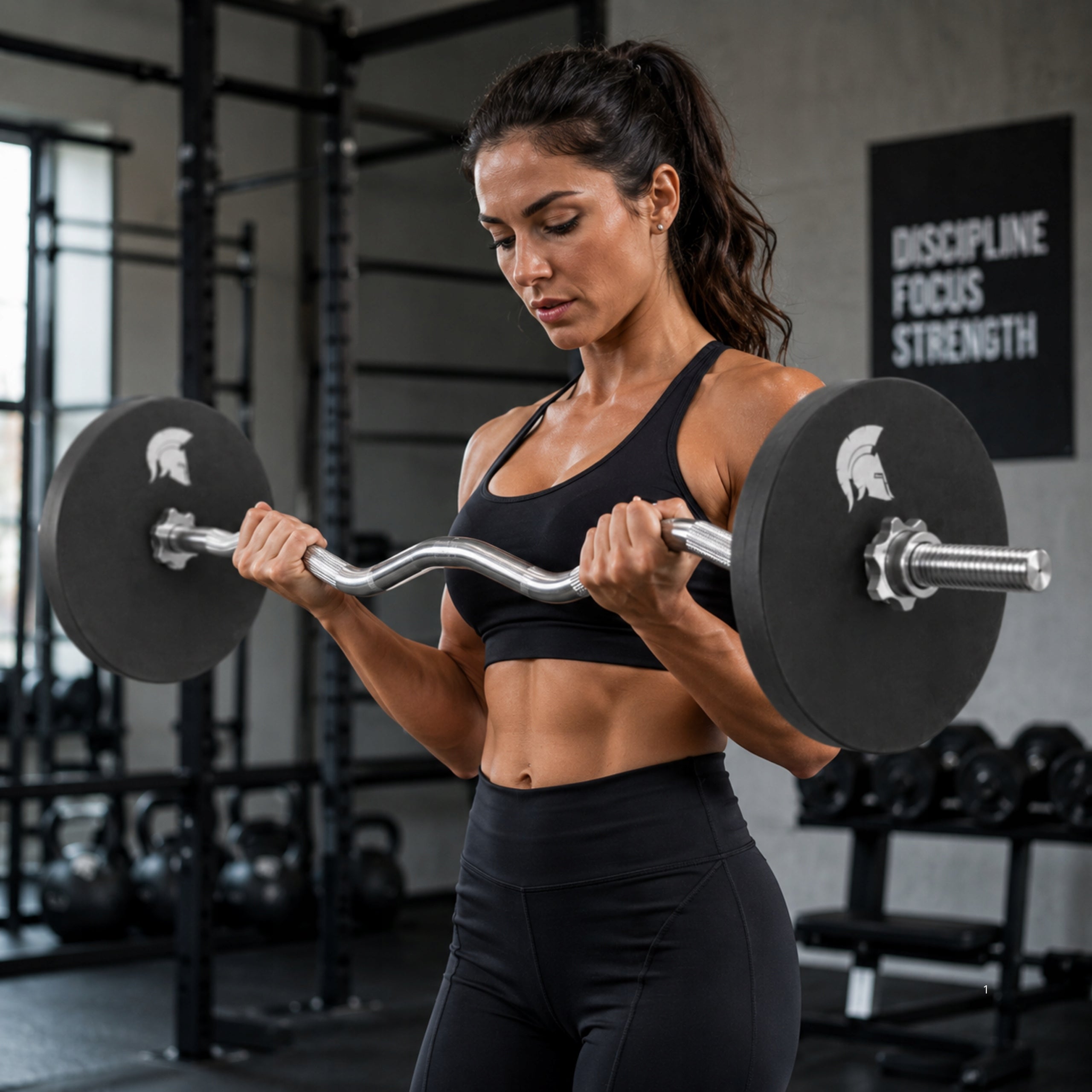 Cast iron load 9kg cheaper than 10kg plate for griffin 31mm barbell Total weight 10 kg