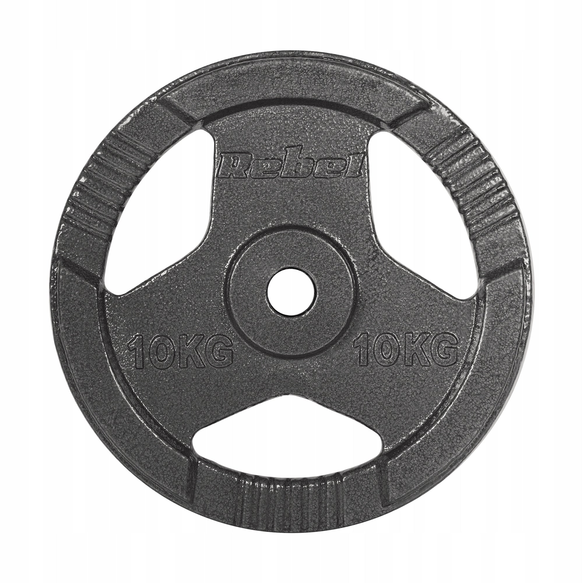 Cast iron load set 2x10kg 20kg hole 31mm plate with handles Rebel Manufacturer code RBA-2135