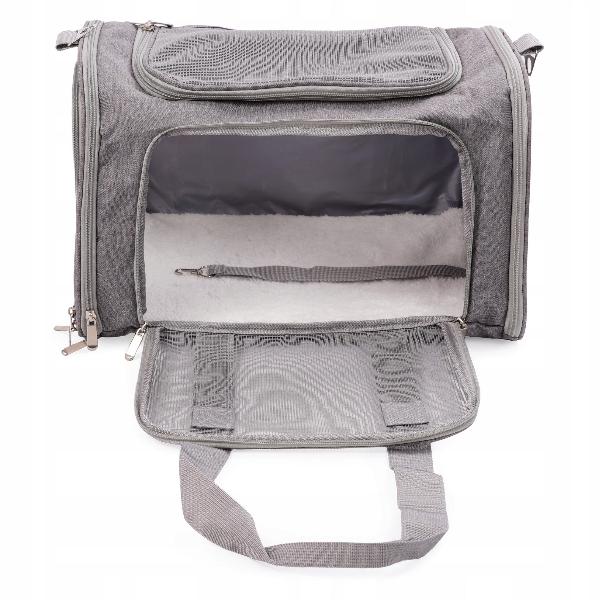 Cat Carrier Dog Rabbit Animal TRANSPORT BAG Shoulder Playpen Product height 37 cm
