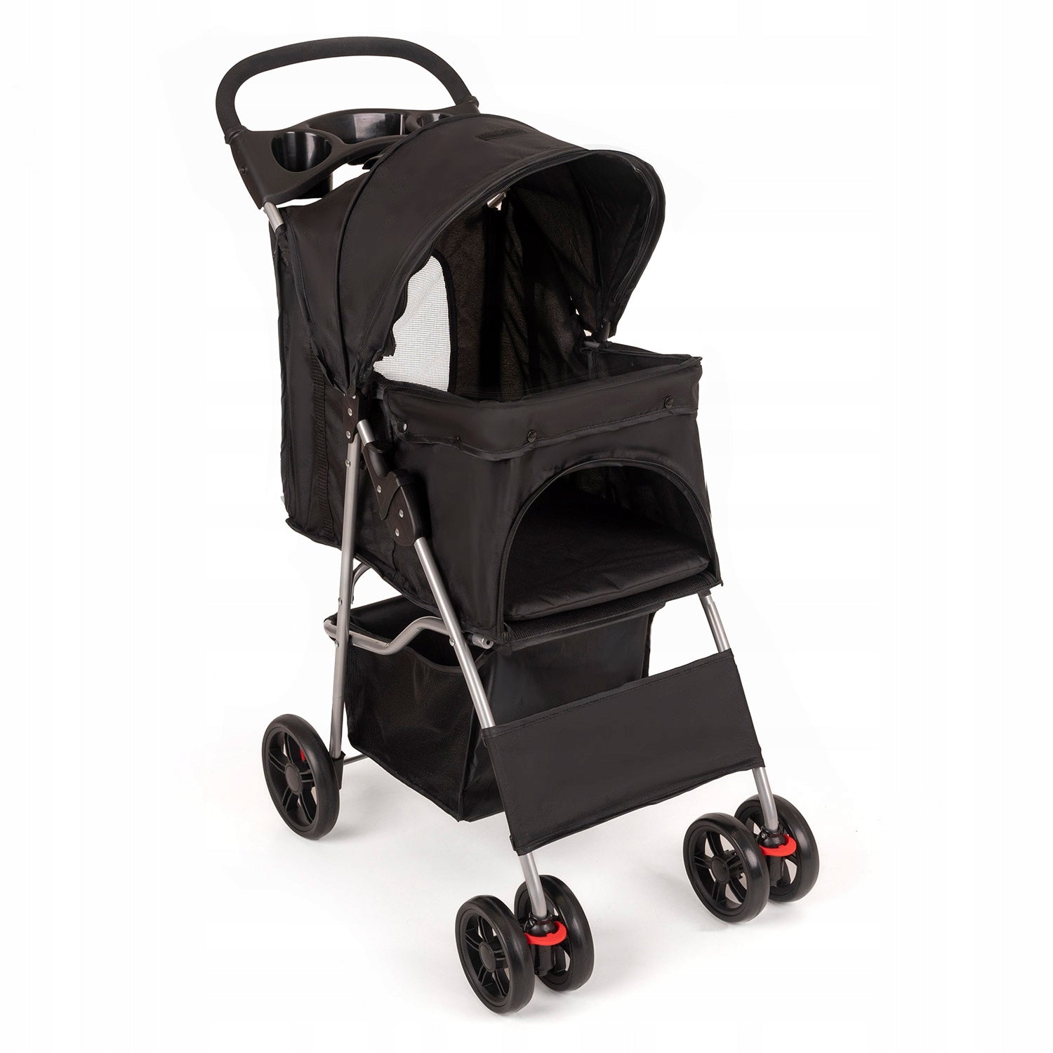Cat Dog Animal Stroller up to 15KG Folding Petsona Main material fabric