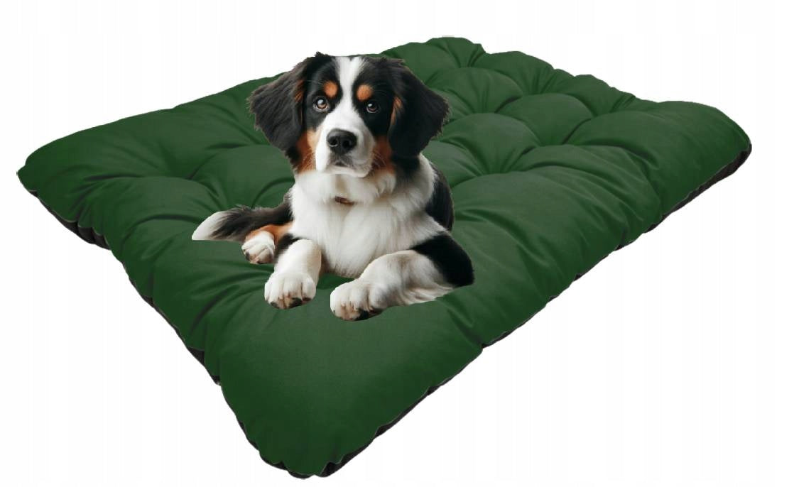 Cat Dog Bed Pillow Bed Waterproof Large Green 100x70 cm Trade name Legowisko poduszka PRESTIGE