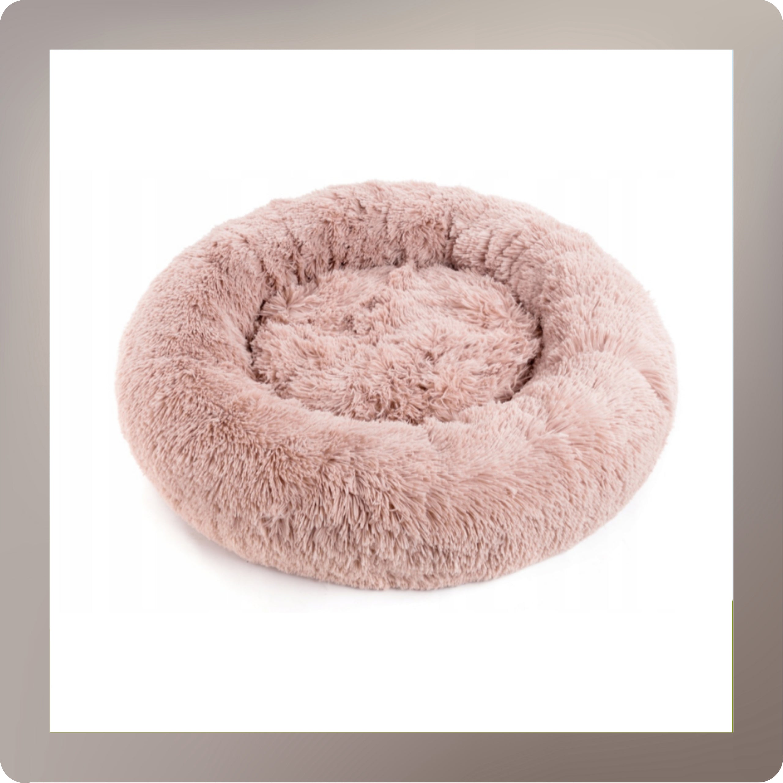 Cat Dog Bed Playpen Bed 60 cm Hairy Plush Pillow Product width 60 cm