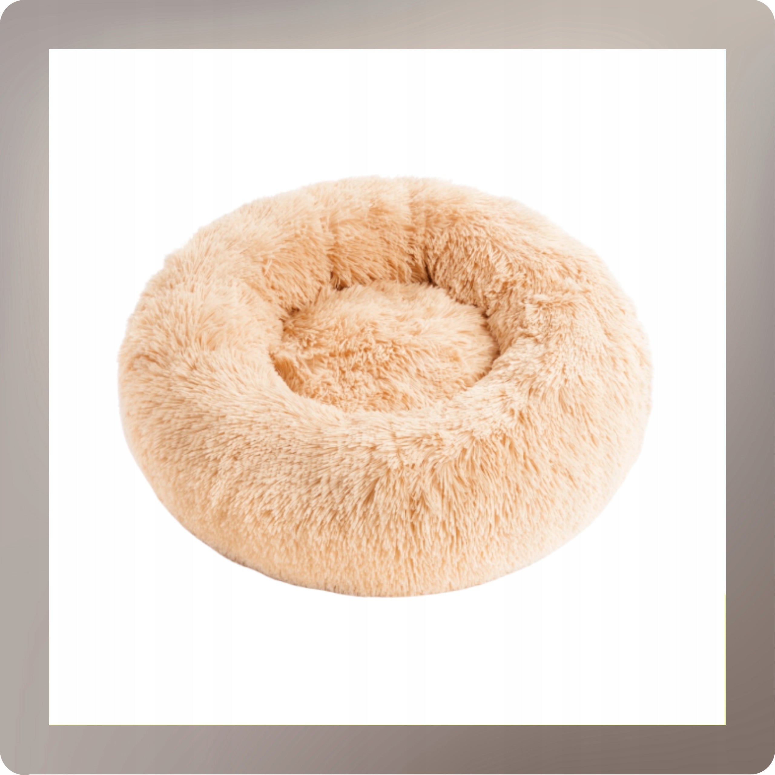 Cat Dog Bed Playpen Bed 60 cm Hairy Plush Pillow Trade name Legowisko