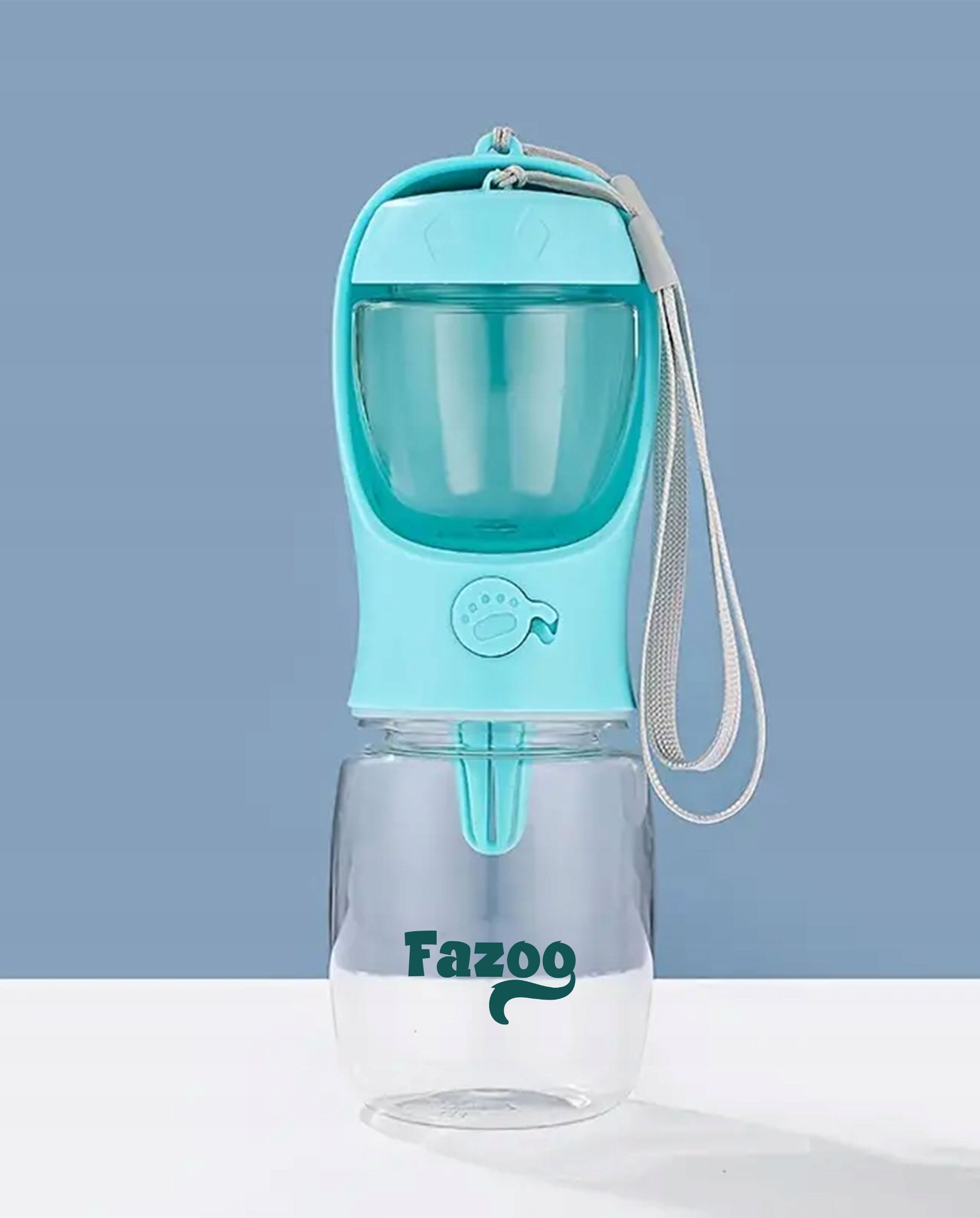 Cat Dog Bottle with Water Container Food Drinker for Walk 350 ml Capacity 0.35 l
