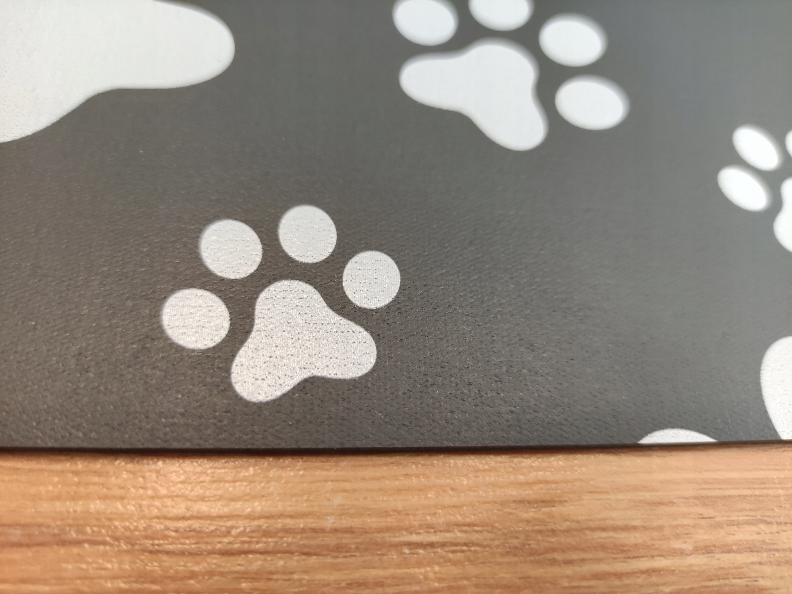 Cat Dog Bowl Mat Non-Slip Waterproof Foam Durable 70x50cm Capacity 1 l