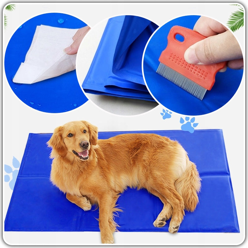 Cat Dog Cooling Mat Gel Bed Waterproof 90x50cm Manufacturer code MATA CHŁODZĄCA DLA PSA