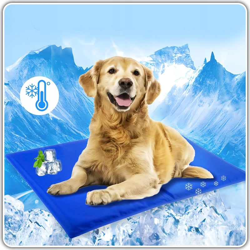Cat Dog Cooling Mat Gel Bed Waterproof 90x50cm Packaging status original