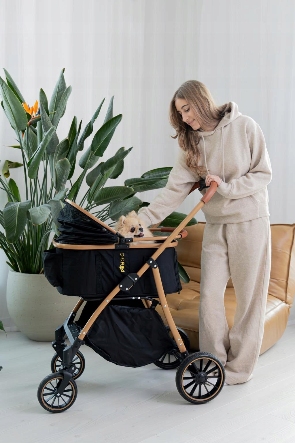Cat Dog Stroller Removable Folding Gondola Manufacturer code PETI-705-B