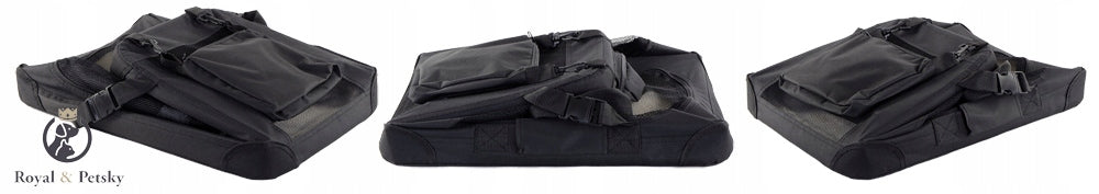 Cat Dog Transporter Carry Bag S 34 cm x 50 cm x 36 cm Black Trade name DK1-04
