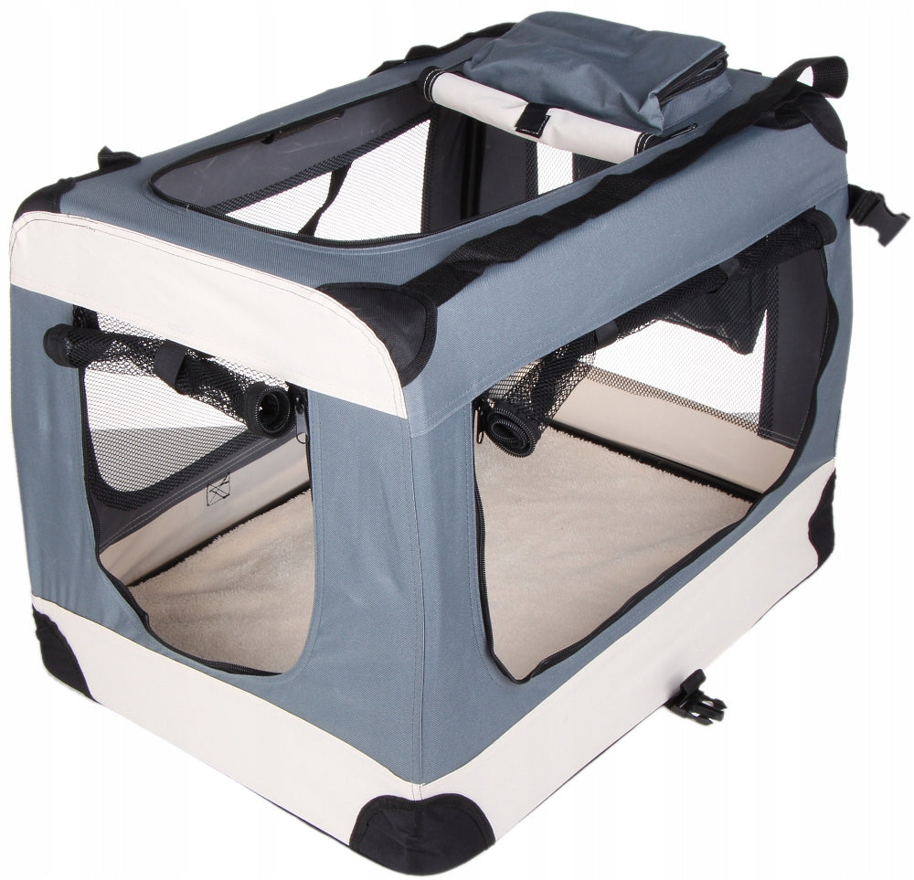 Cat Dog Transporter Carrying Bag for Car 60x42x44 cm M Kind carrier