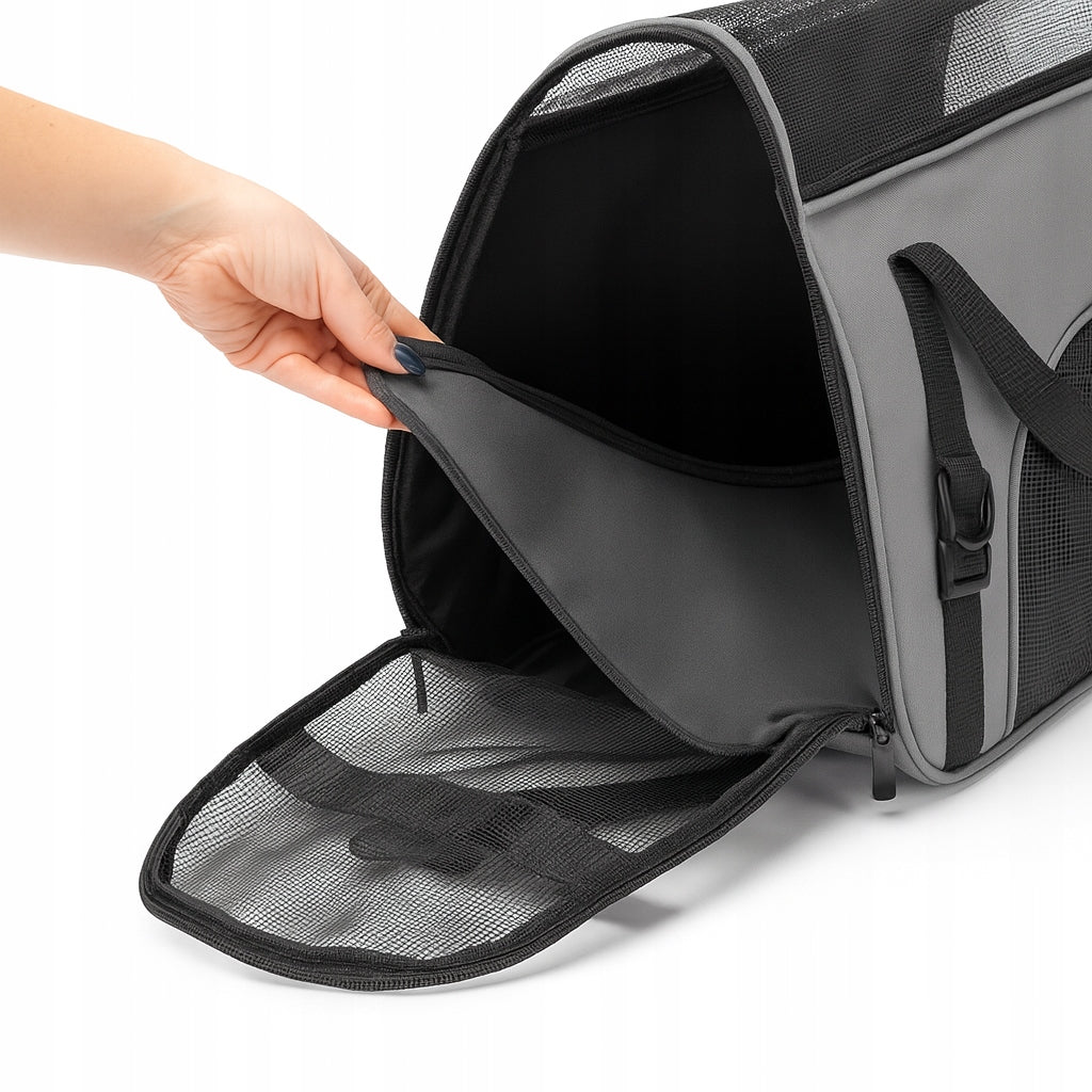 Cat Dog Transporter Shoulder Carry Bag Lightweight 45cm Comfortable Manufacturer code TORBA TRANSPORTER dla KOTA PSA PUPILA