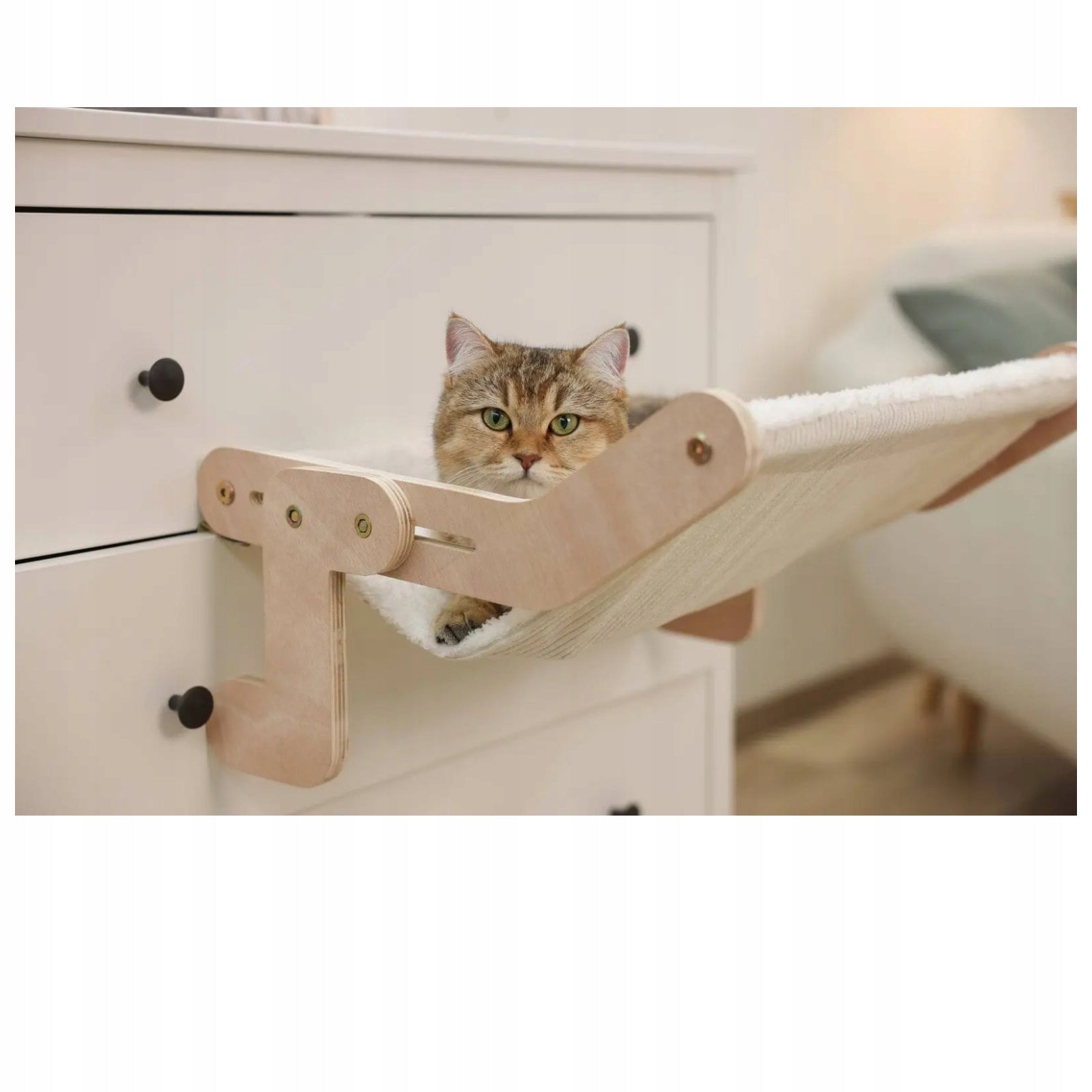 Cat Hammock Kerbl Wall Mounted White Cat Bed Strong Furniture Mount Kind hammock