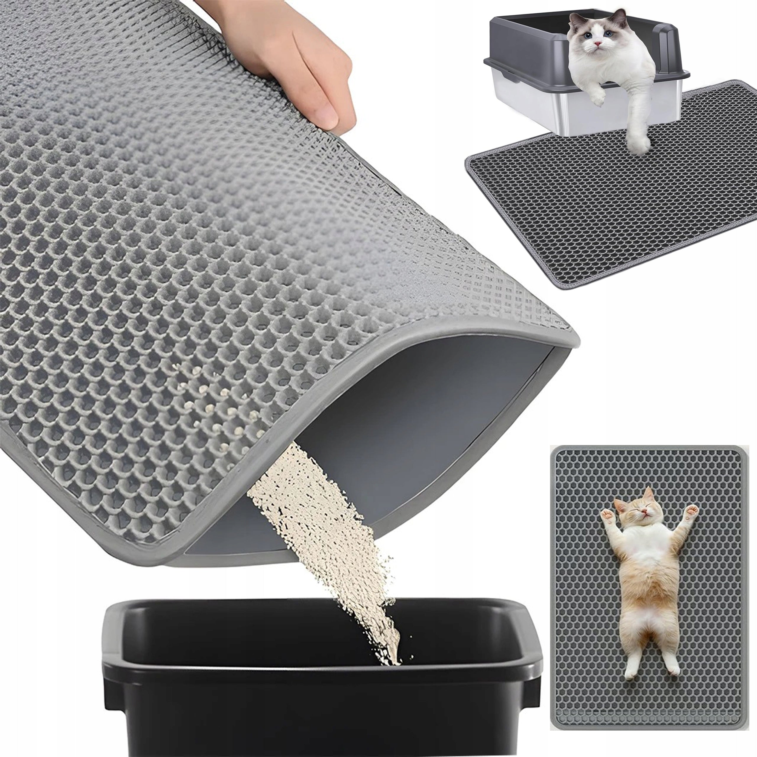 Cat Mat for Litter Cuvette Large XXL 45x60 Wiper Pad