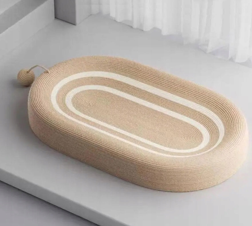 Cat Scratcher Bed Sofa Scratching Couch Catnip Toy (F084) Length 61 cm