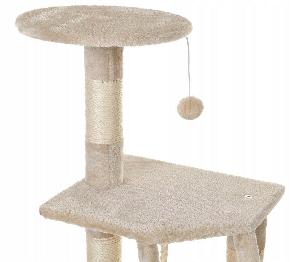 Cat Scratcher High 120 cm 5 Levels Sizal Toys Cottage Bed Kind small scratching post bed scratching post scratching tower
