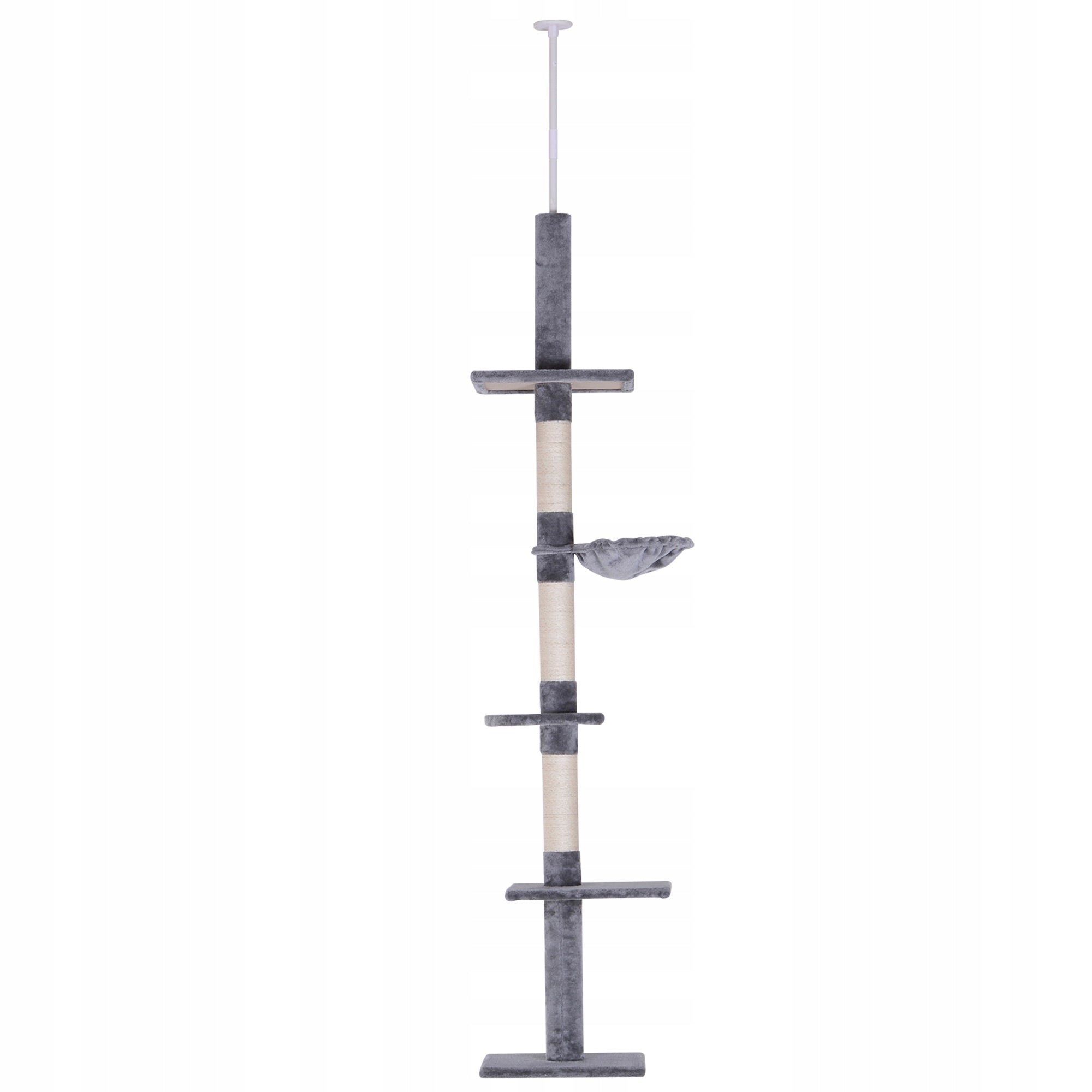 Cat Scratcher Large High Adjustable Ceiling Post Tower Tree Sizal Packaging status original
