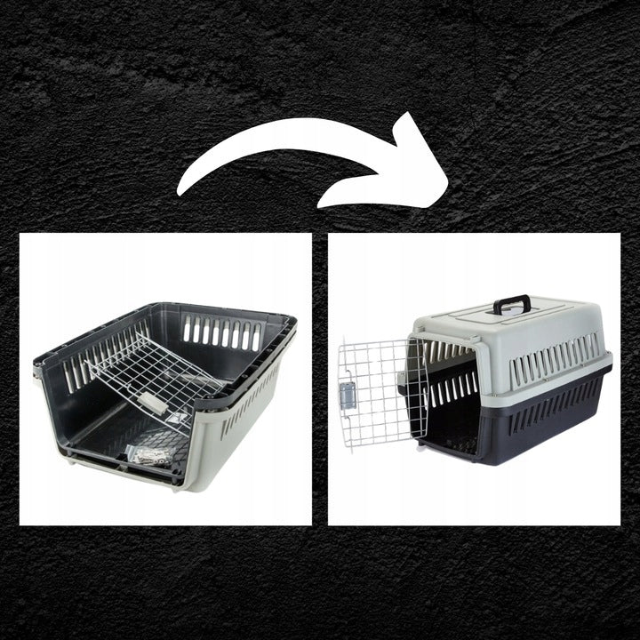 Cat Transporter Rabbit Animal Dog Cage Playpen For Car Large Product height 36 cm