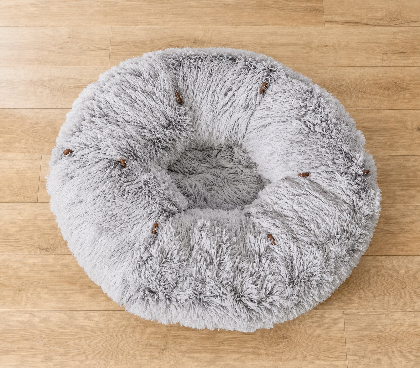 Cat Tunnel Bed – Donut Pillow Grey Booth 80 x 80 x 30 (I058) Product width 80 cm