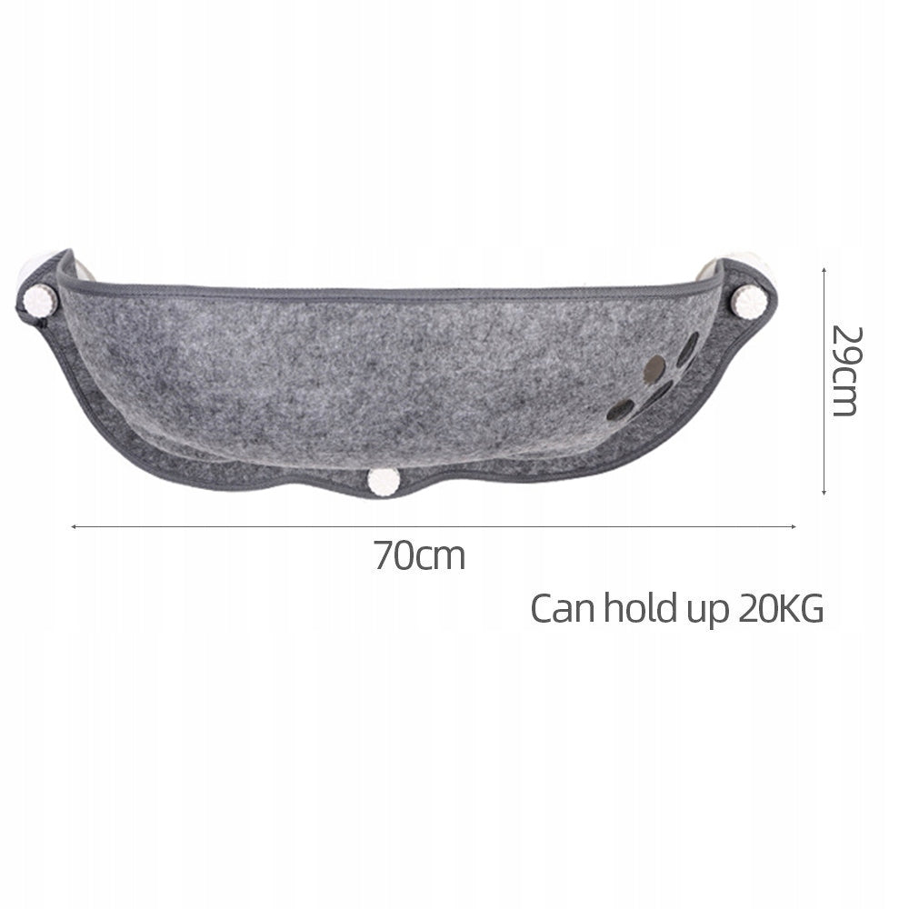 Cat Window Perch Cat Hammock Seat by Window Cat Bed Color gray