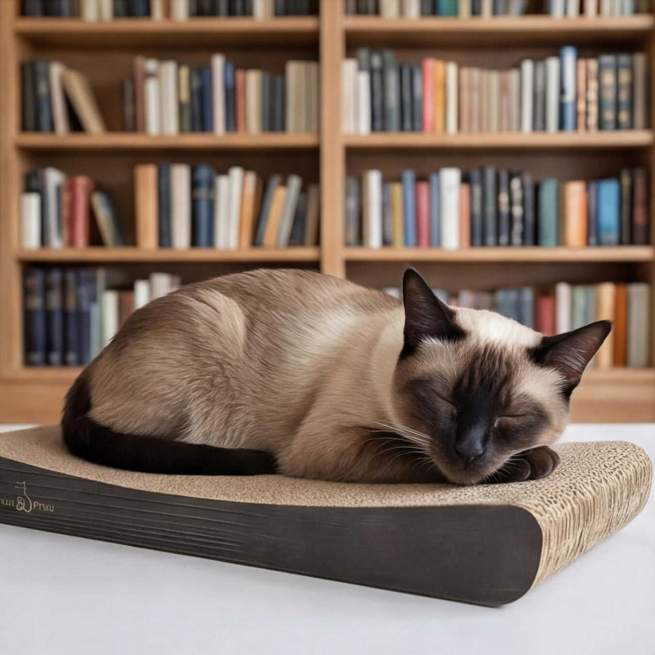 Cat bed SIGMA Imitation Wood 58cm Trade name Legowisko dla kota SIGMA imitacja drewna