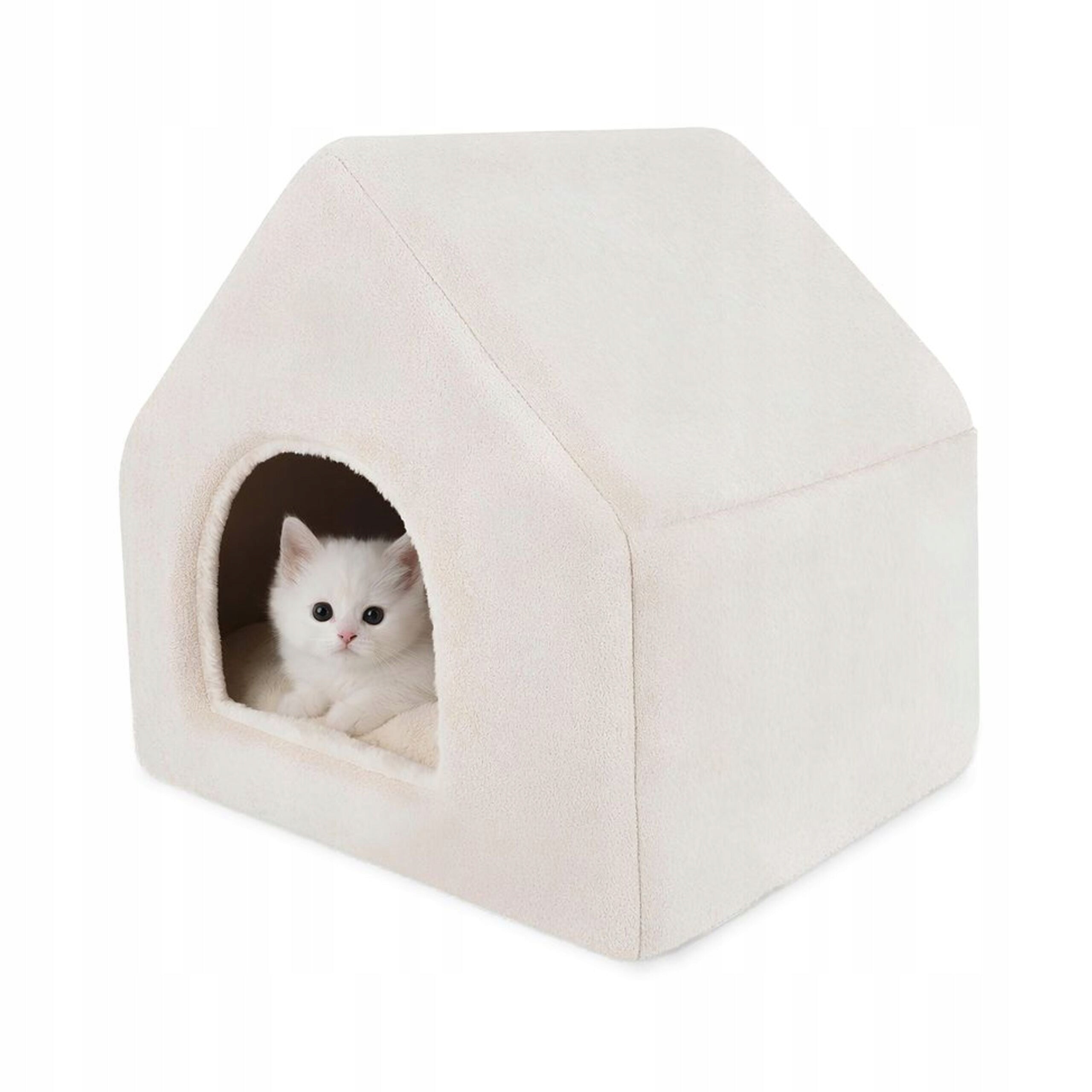 Cat bed cottage SUITE Carinio double-sided pillow 44 × 42 × 44 cm
