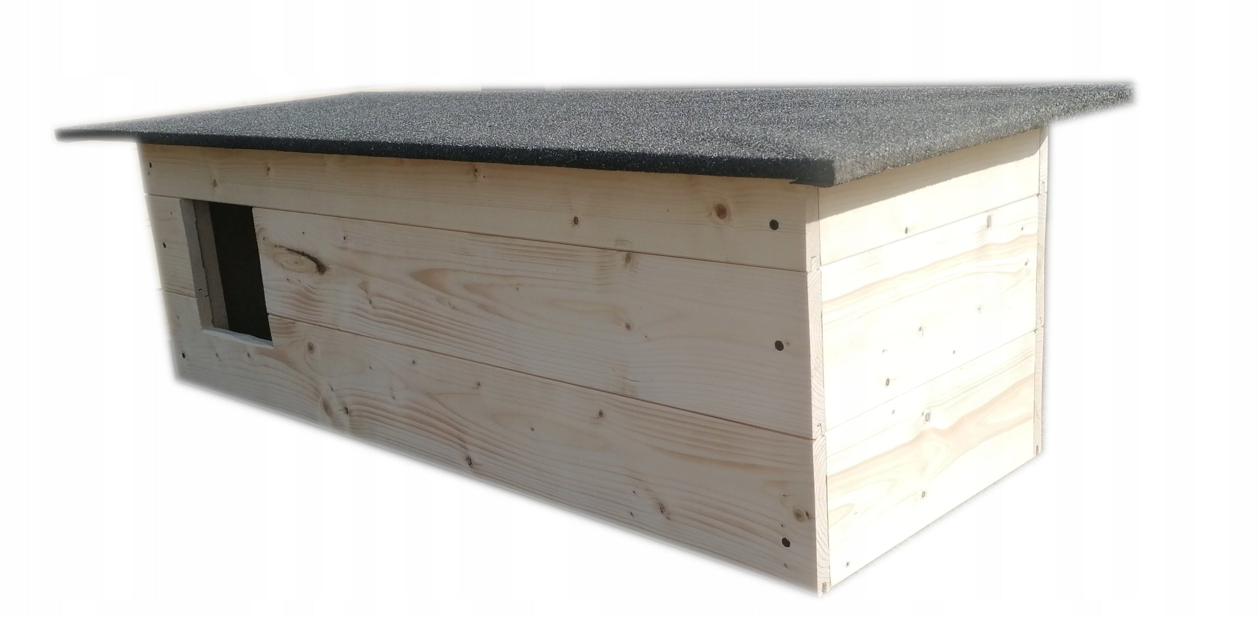 Cat booth with vestibule, cat house Brand na-Da