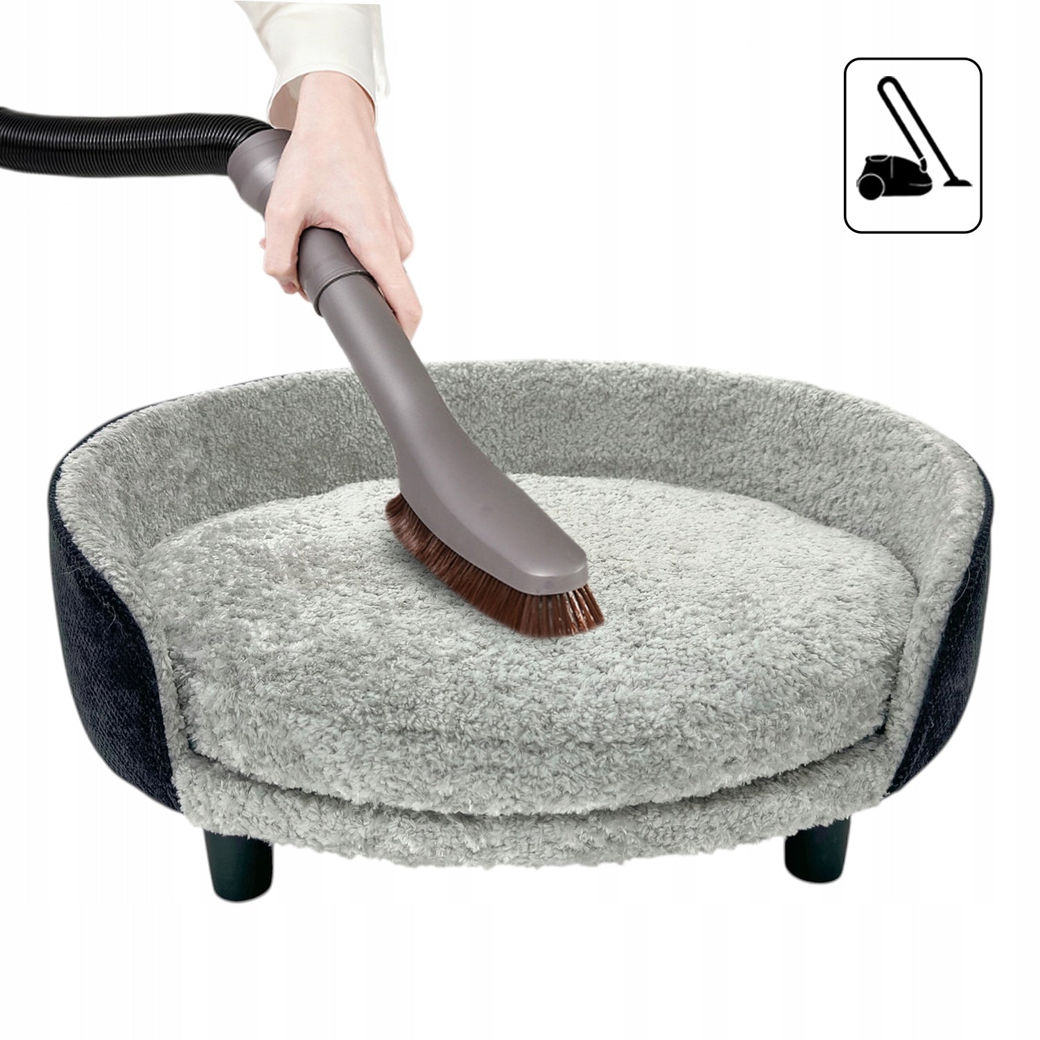 Cat dog bed made of strong fabric cat dog ideal gift + FREEBIE Length 46 cm