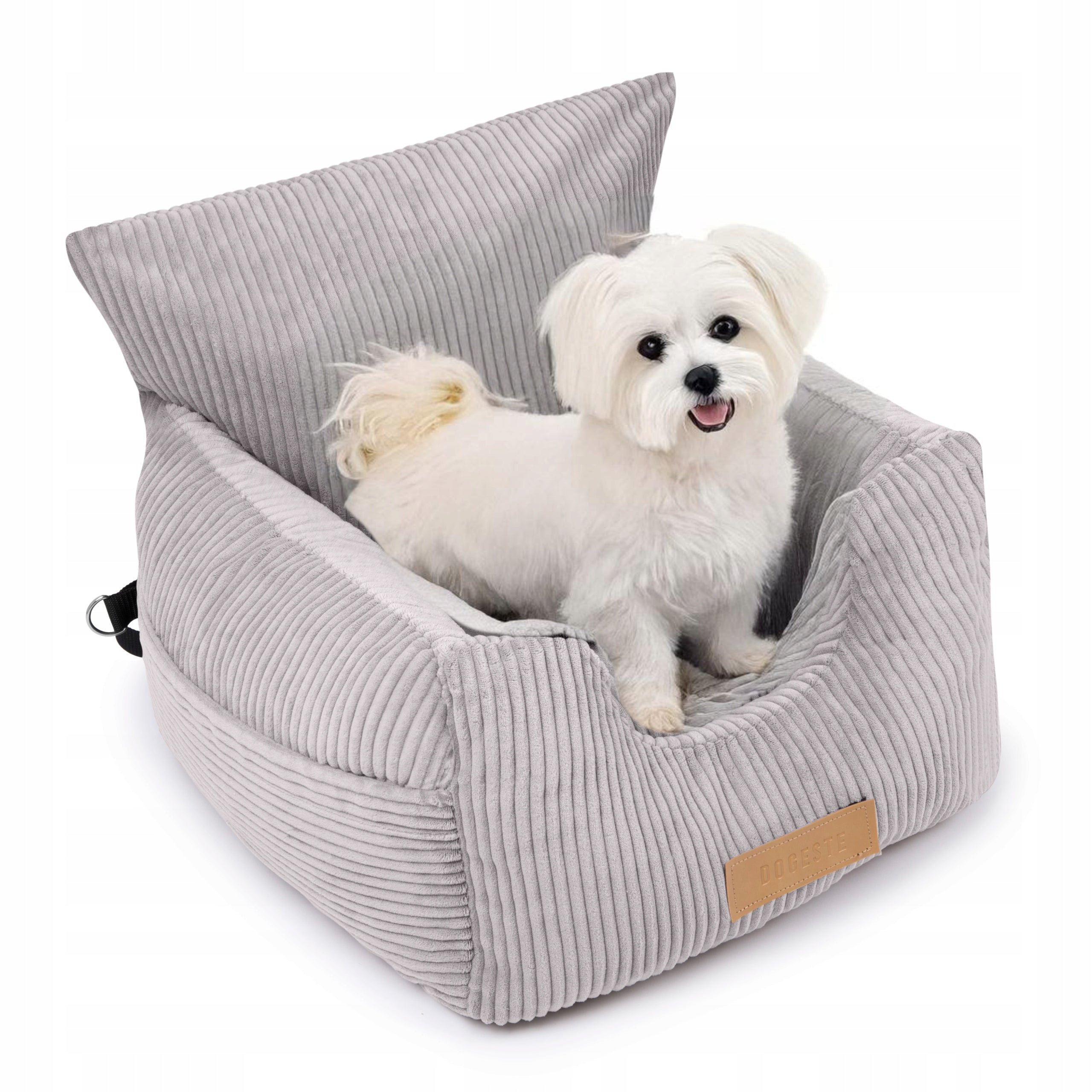 Cat dog transporter car seat + Engraving name FREEBIE Brand DOGESTE
