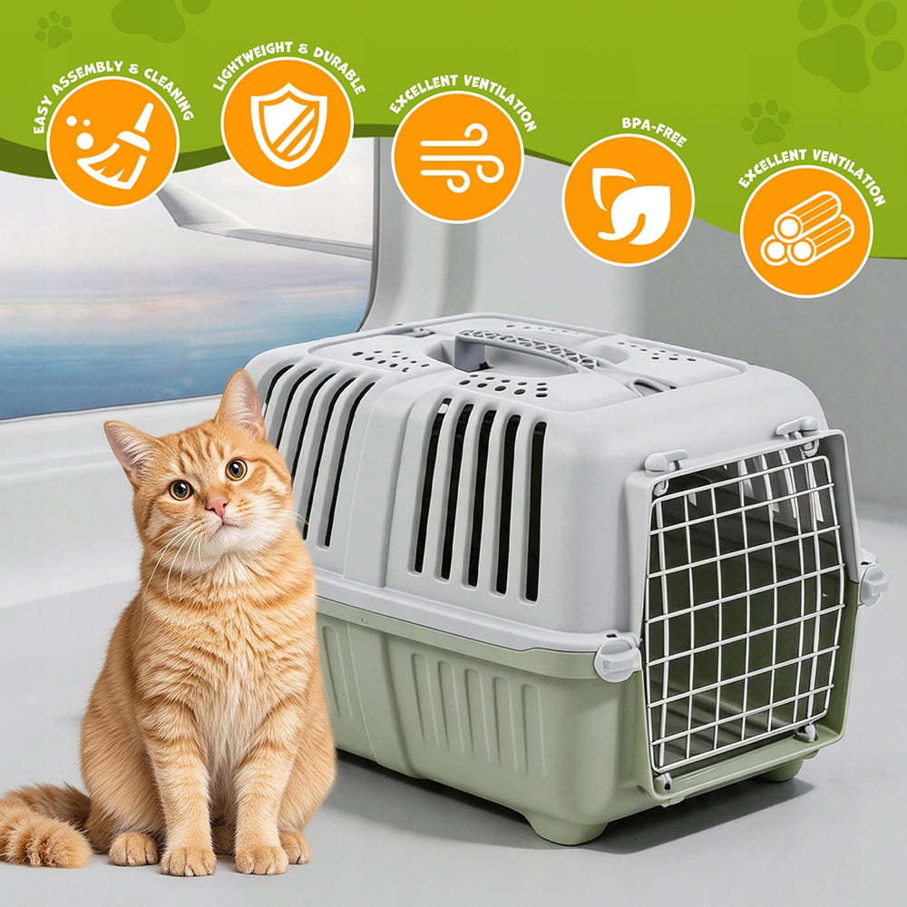 Cat dog transporter large BPA FREEPRATIKO 3 60x40x39cm Brand MPS