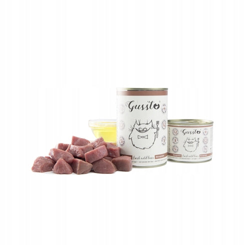 Cat food Gussto FRESH WILD BOAR FRESH BOAR 200g. Monoprotein EAN (GTIN) 4250231537110