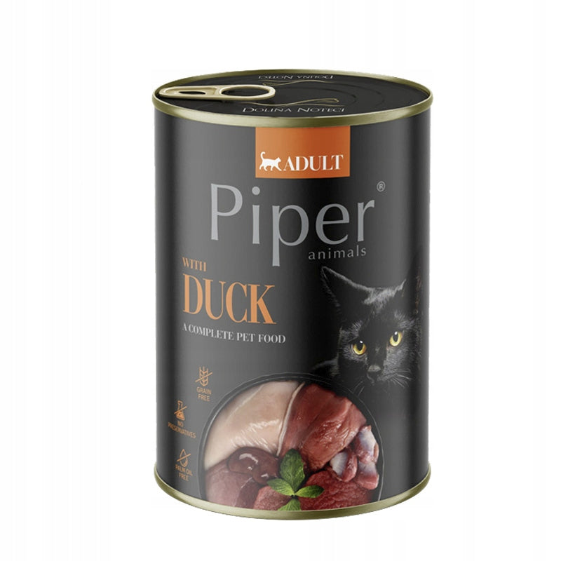 Cat food PIPER ADULT Cat Mix of flavors 24x400g Brand Piper Animals