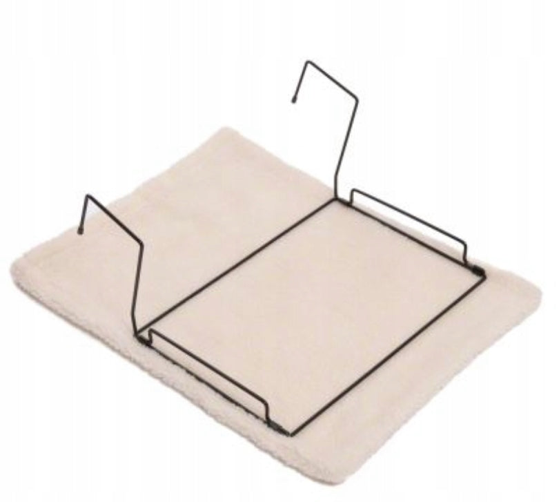 Cat hammock bed white rectangular 30 cm x 50 cm x 20 cm