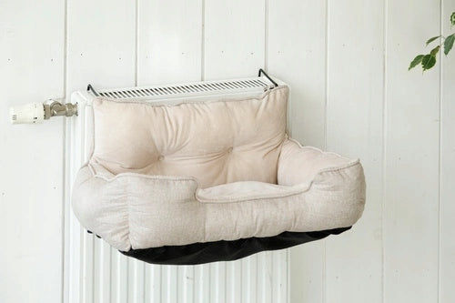 Cat hammock for radiator, couch Zolux Cooper 60x40x28cm beige Trade name ZOLUX Hamak dla kota na kaloryfer, kanapę COOPER 60x40x28cm beżowy