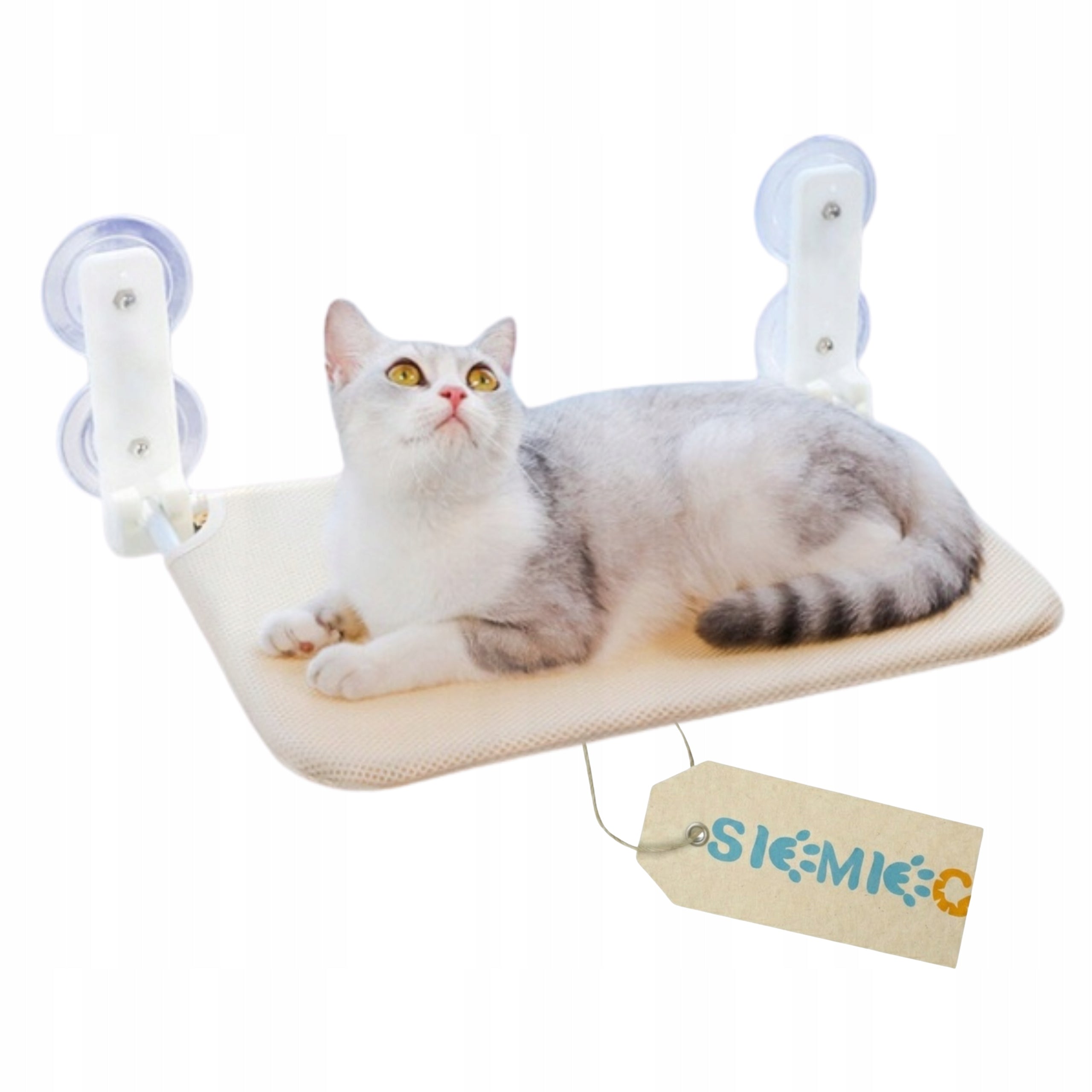 Cat hammock for the window – 45×30 bed, ideal for observing the environment!