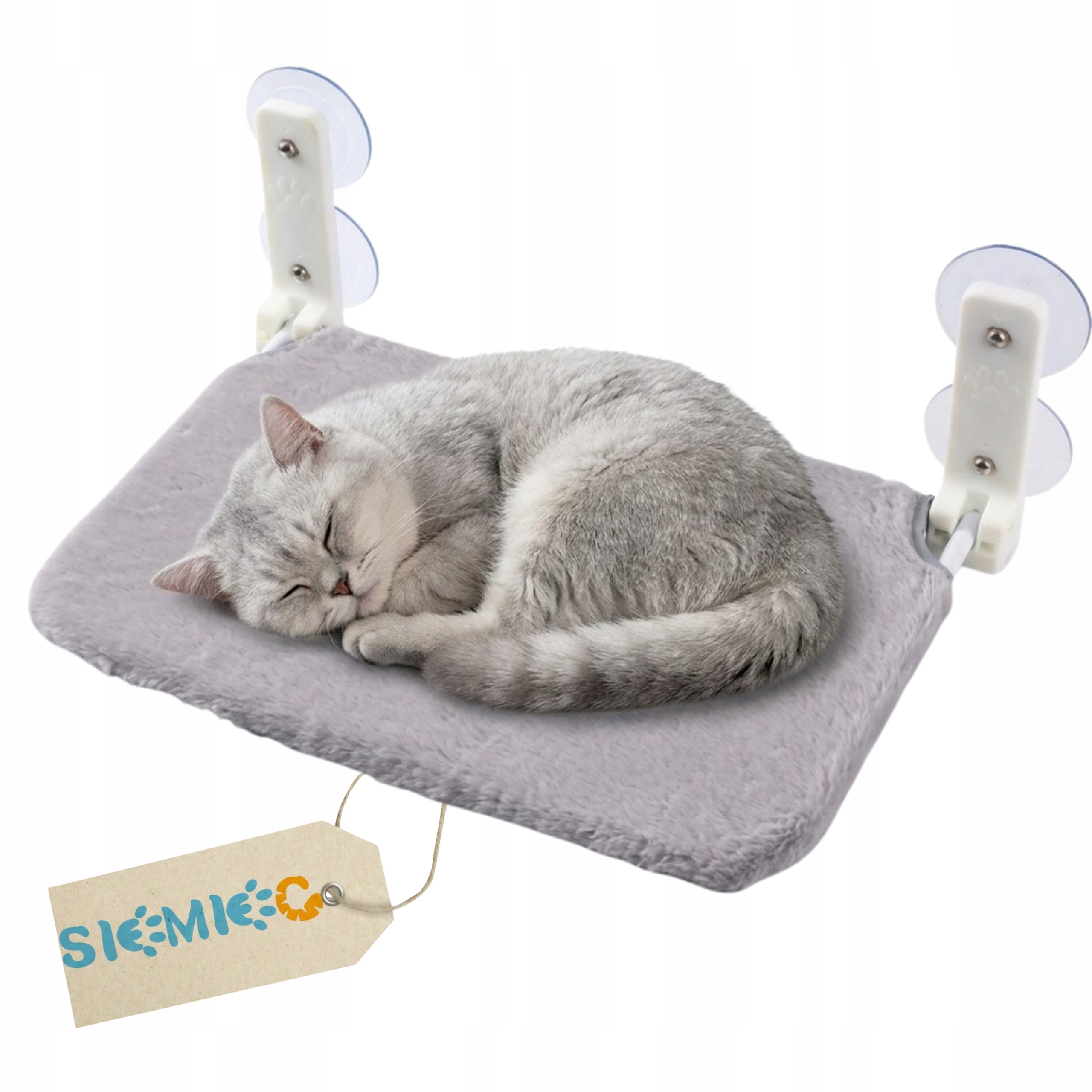 Cat hammock for the window – bed 45×30, FOR EVERY PURR! SIEMIEC