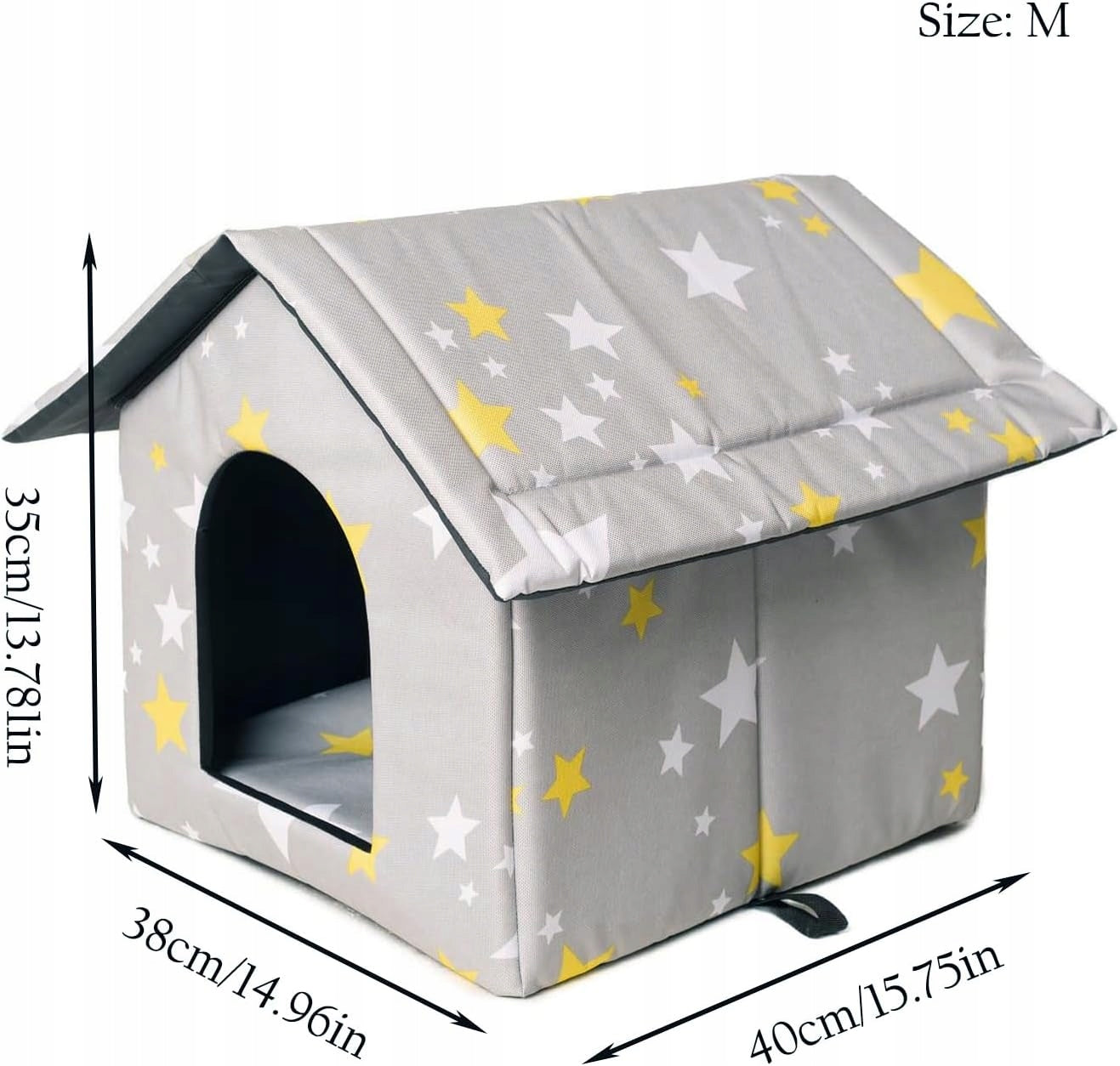 Cat house, dog outdoor, waterproof, foldable, insulated Kind cat house
