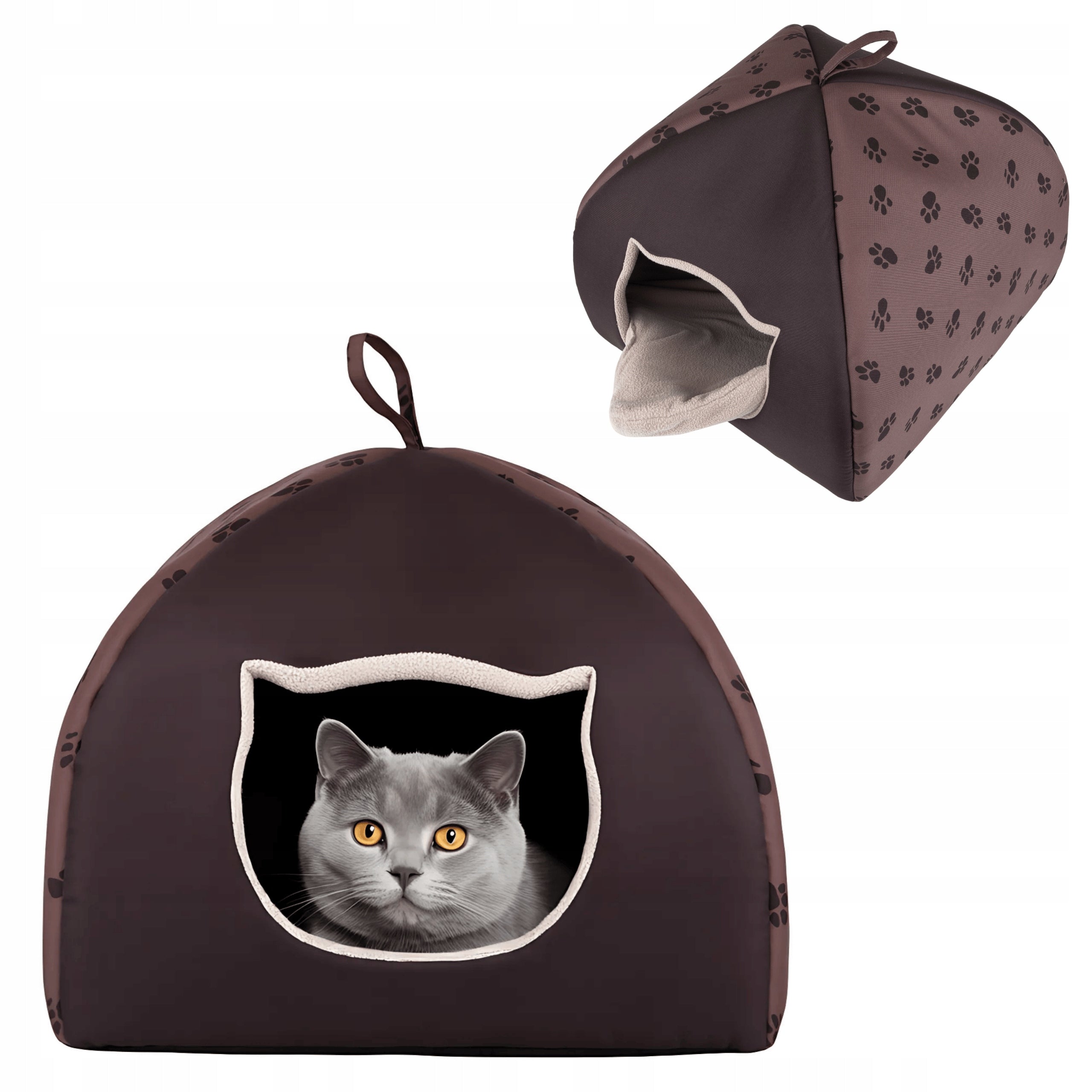Cat kennel - cat house, bed, playpen, pillow - R3 49x49x40 cm