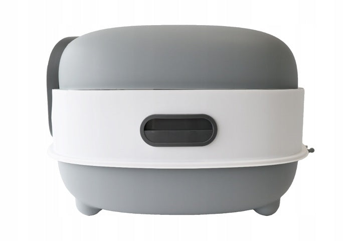 Cat litter box LARGE 54cm CLOSED UV litter toilet grey SPATULA HT01 Brand Platan Sofa