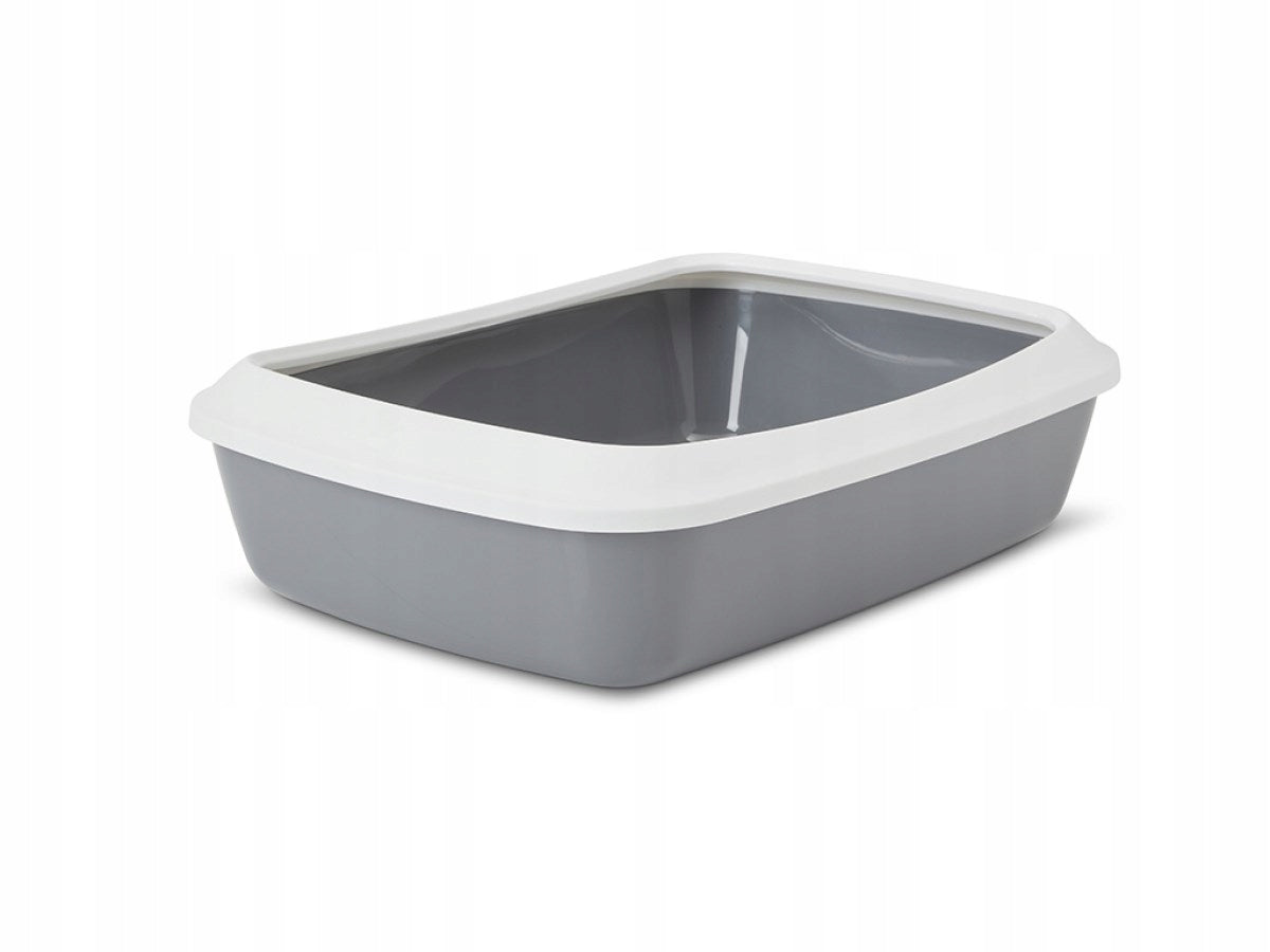 Cat litter box SAVIC IRIZ 50cm grey