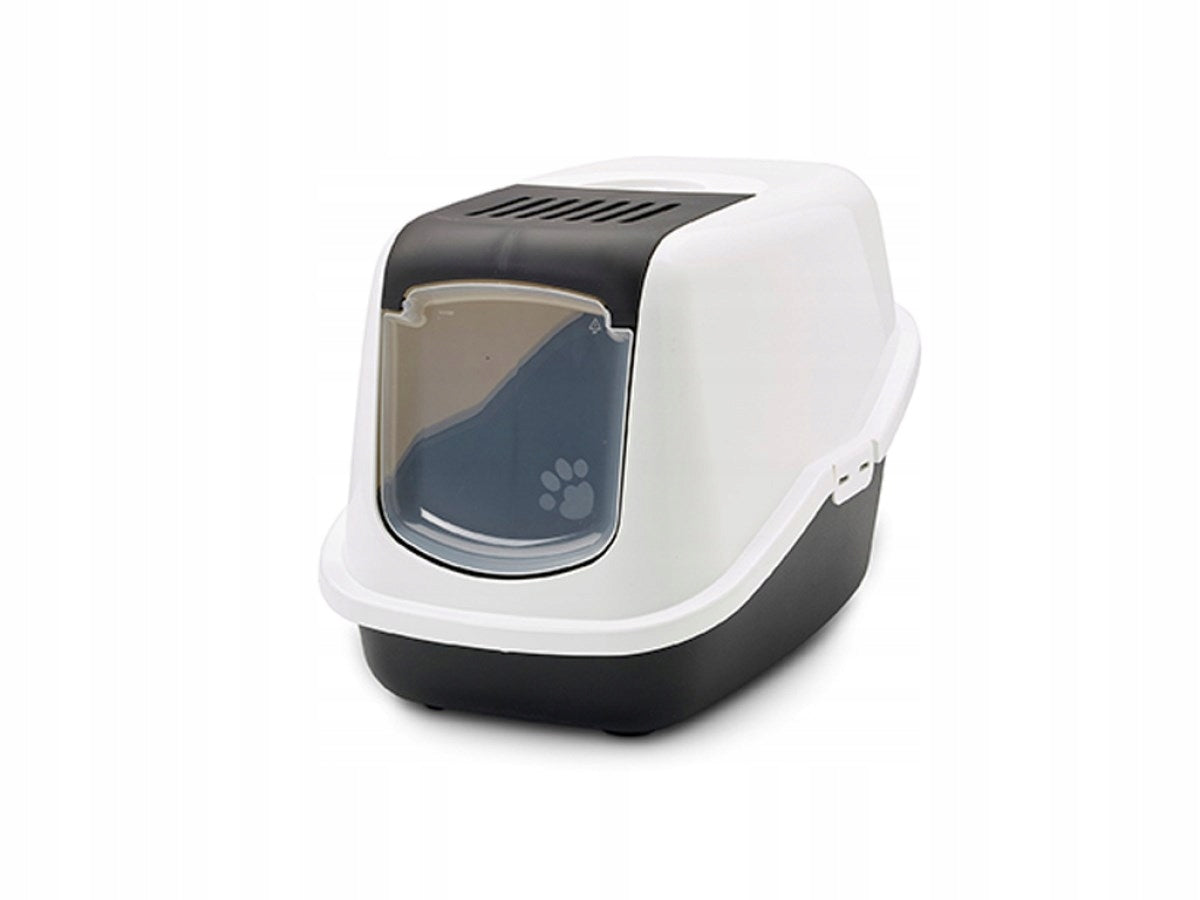 Cat litter box SAVIC Nestor white and black