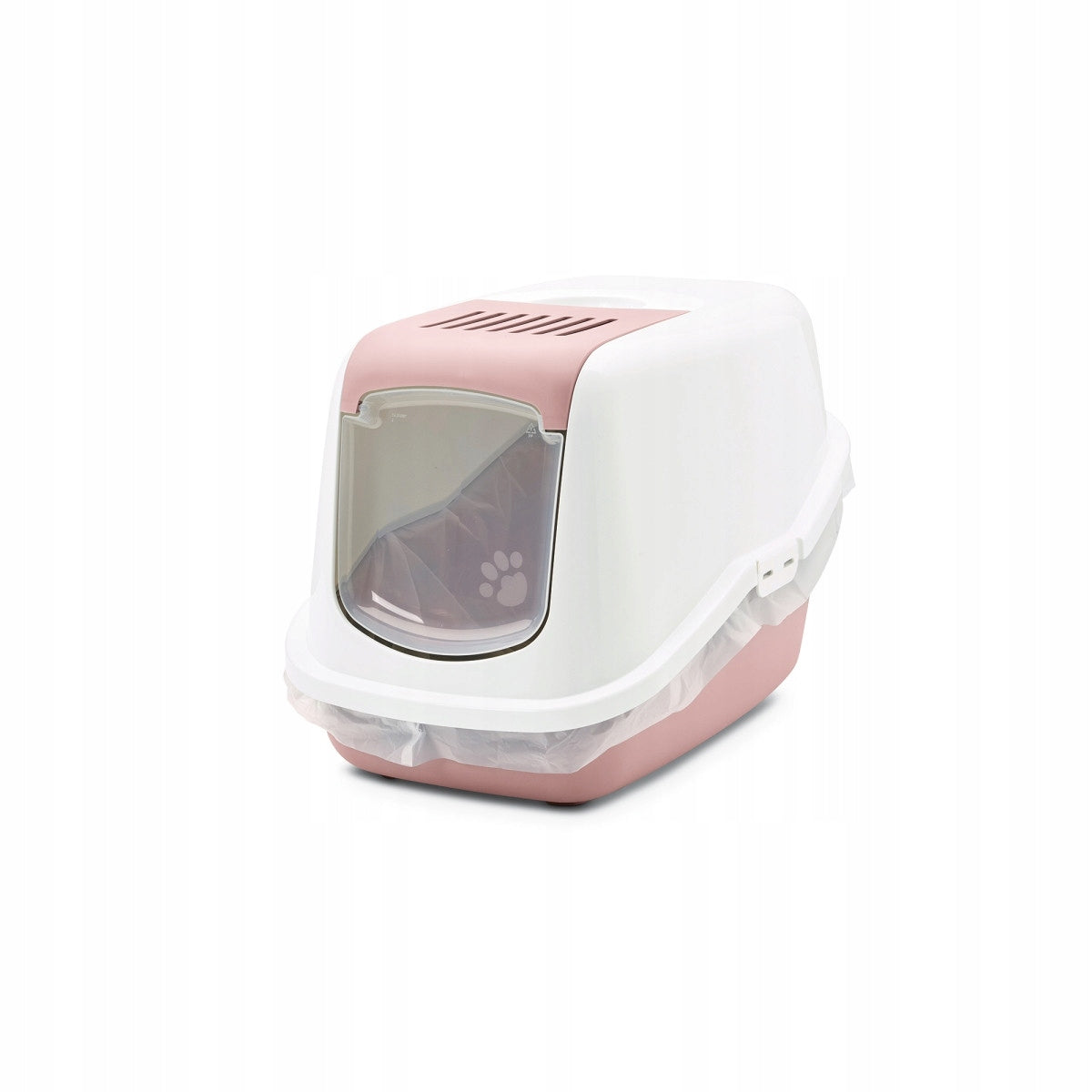 Cat litter box SAVIC Nestor white and pink Manufacturer code VAT012415