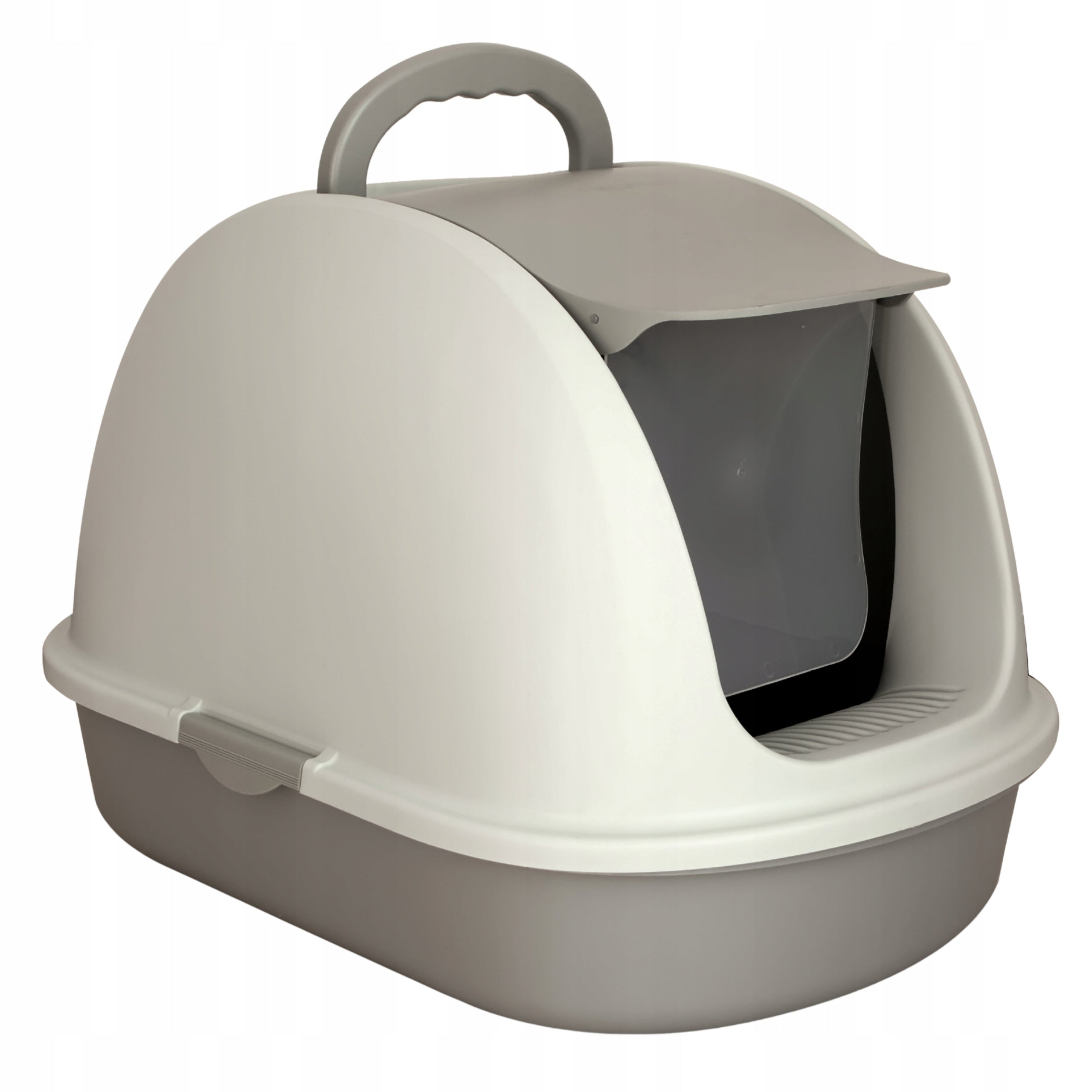 Cat litter box closed 68,5x47x 44,5 XXL carbon filter spatula