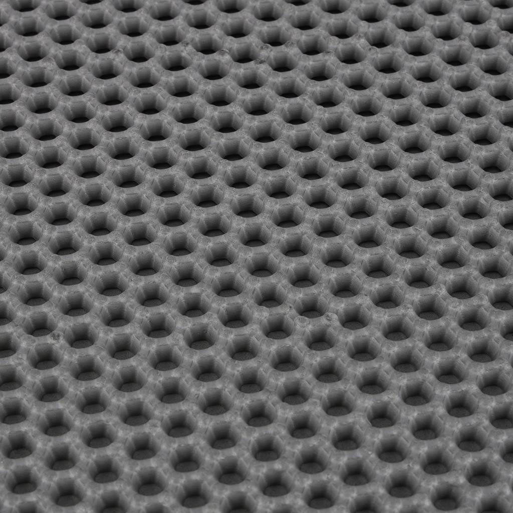 Cat litter box mat waterproof double layer 40x60cm XXL Color gray