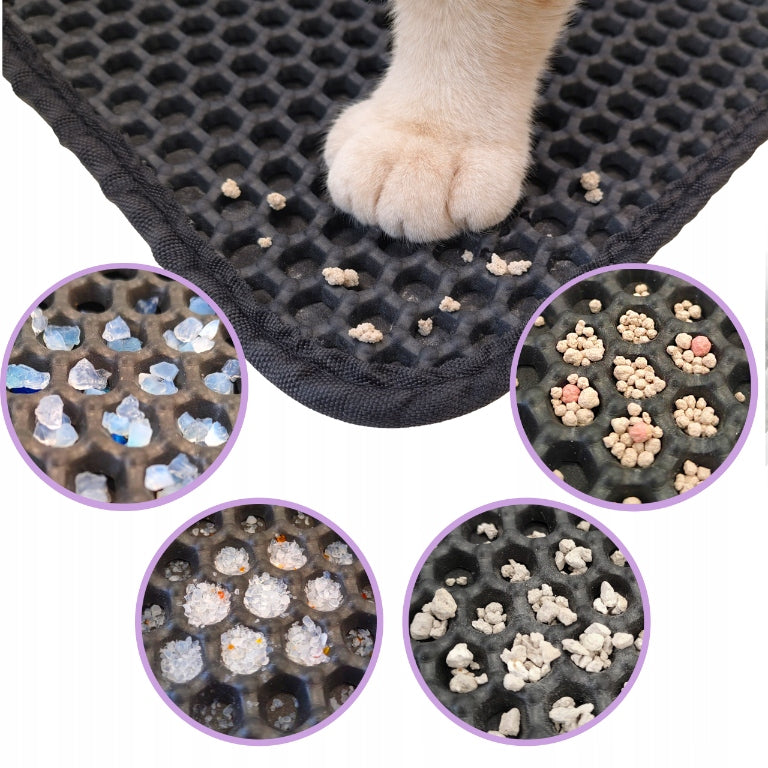 Cat litter mat SILKY 40 × 50 cm Additional features sifting, double bottom