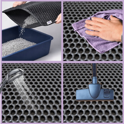 Cat litter mat SILKY 40 × 50 cm Kind litter box mat