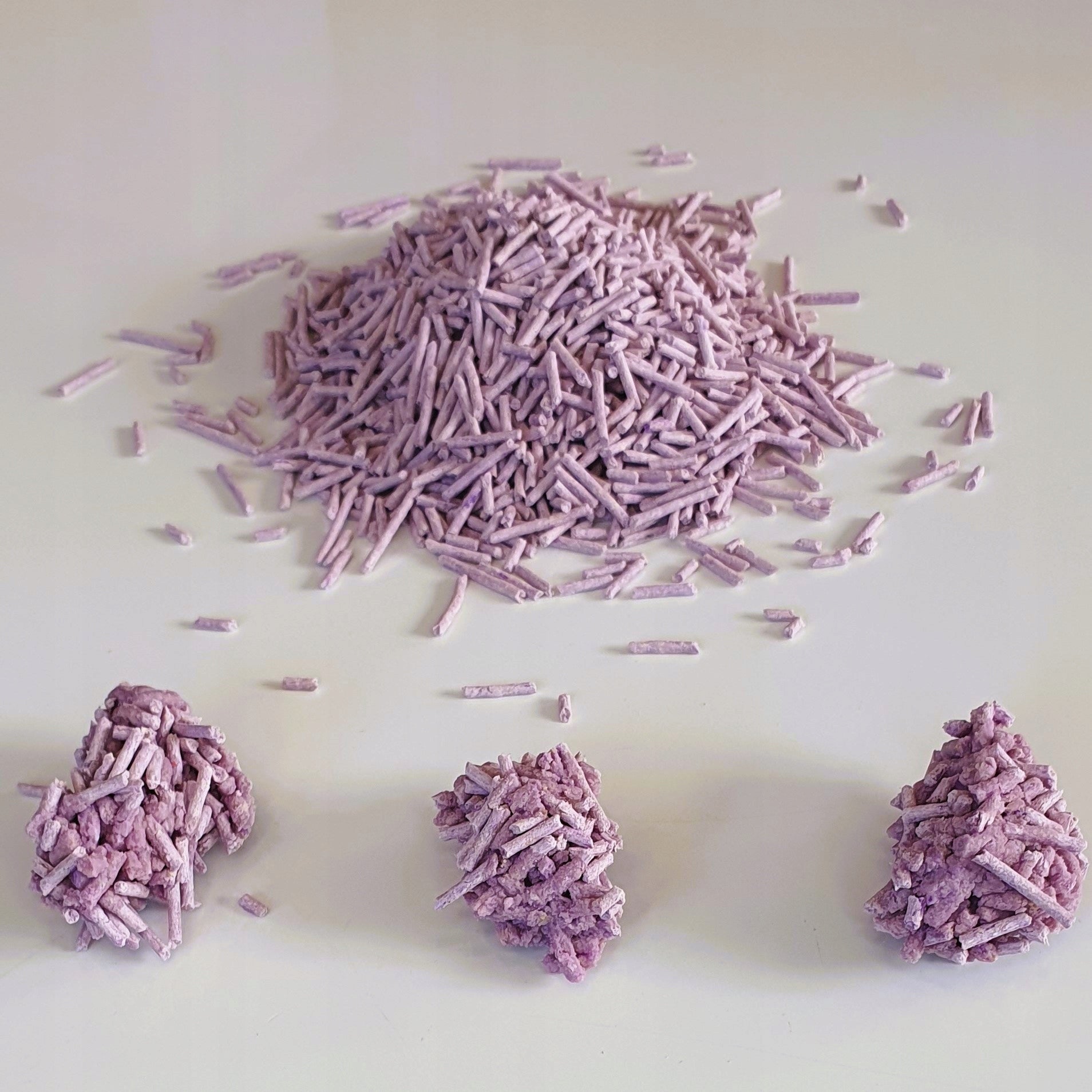 Cat litter tofu Leo clumping biodegradable eco 2,5 kg lavender Trade name Leo