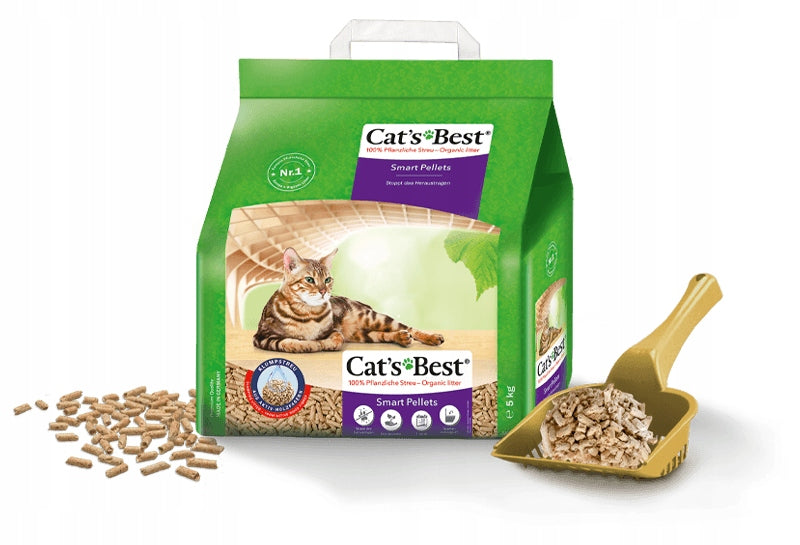 Cat's Best Smart Pellet Nature Gold Cat Litter 10L Product weight 5 kg