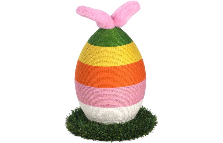 Cat scratcher Flamingo Easton egg multicolor 52 cm
