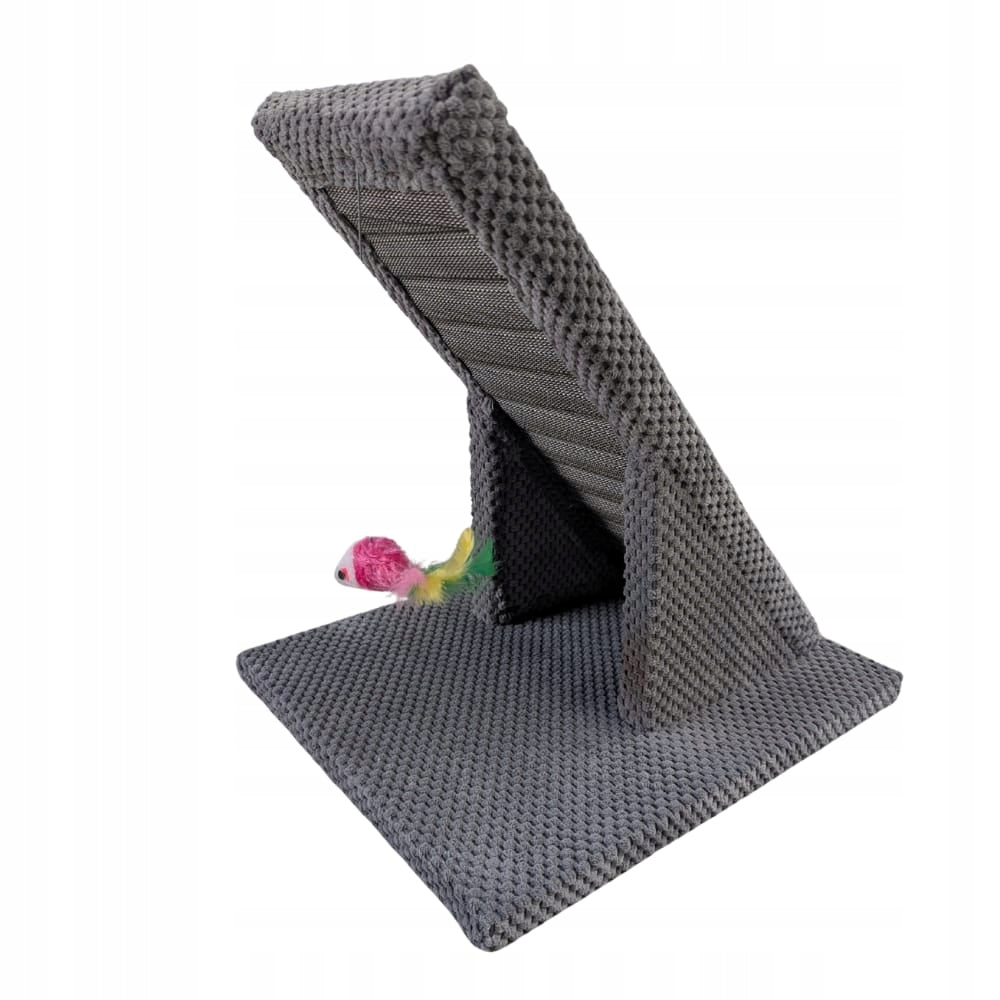 Cat scratcher Makspol Slanted scratching mat +mouse toy ! Grey Manufacturer code 5905669121453