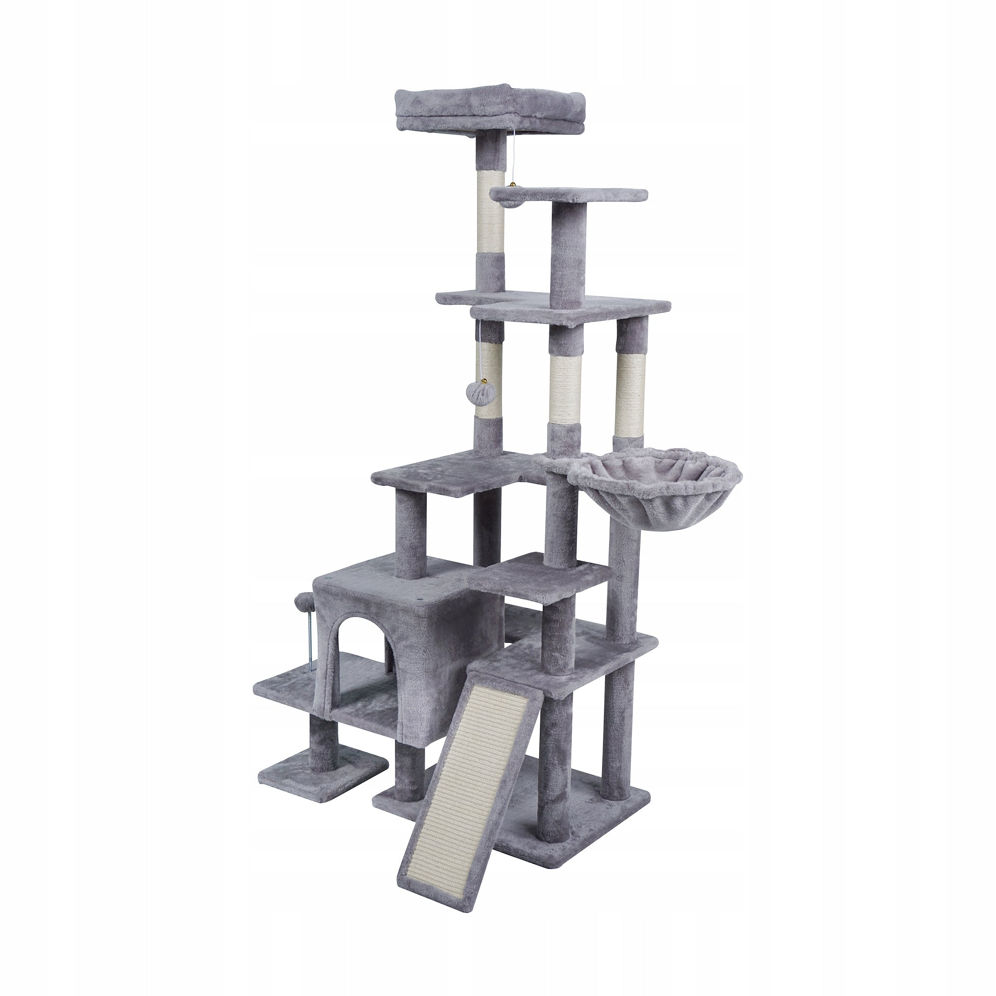 Cat scratcher bed toy cottage tower booth high 152 cm Rebel Packaging status original